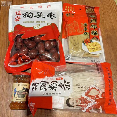 延安大包陕北礼特产枣狗头小餐LCK米多种套等