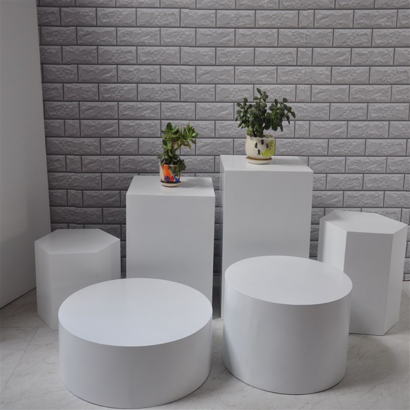 木质增高台地台服装店展示台模特站台婚纱L店橱窗展台家电家具底