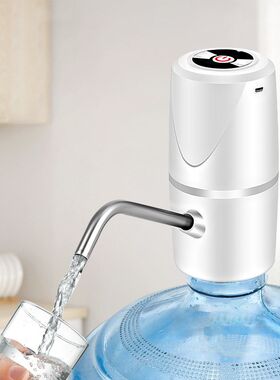 桶装水抽水器智能压水纯净水自动饮水机简易小桶吸水器电动出水器