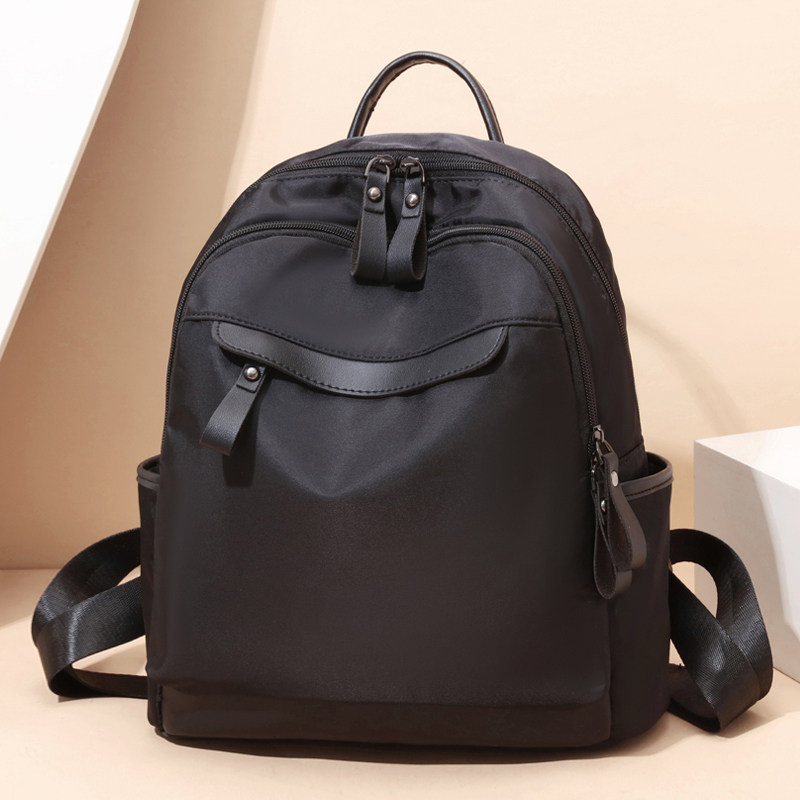 防水牛津布双肩包包时尚简约轻便女士揹包大容量休闲通勤百搭女包,箱包皮具/热销女包/男包,双肩背包,淘宝优惠券,粉丝福利购,淘宝优惠卷