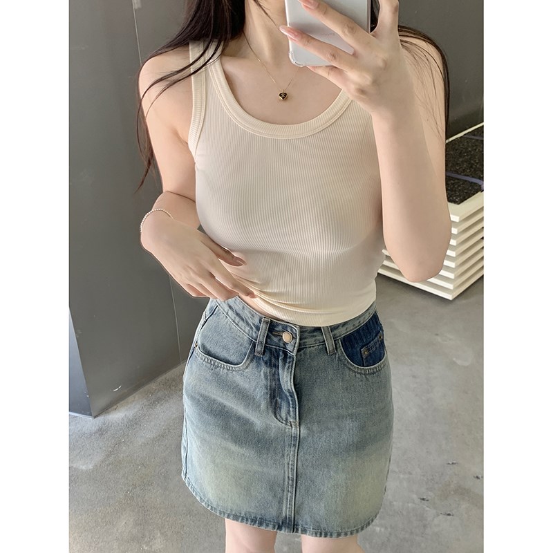 哺乳上衣夏季U领遮副乳吊带背心外出辣妈款产后大码内搭喂奶衣服