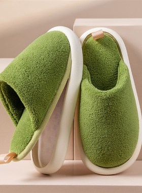 可拆卸棉拖鞋女士冬季2r023新款室内家居防滑保暖可拆洗机洗拖鞋