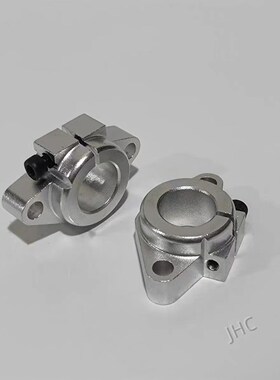 钢管支撑座光轴丝杆导杆 夹 固定座立式 感应器支架支柱导向支座