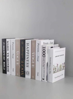 现代简约几何金属立方书挡书靠装饰摆件客厅卧室书房软装家居饰品