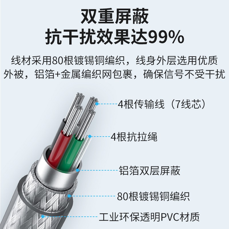 帝特ub转r22串口线工业级COM口转换连接电脑9针九针db9公母头打印