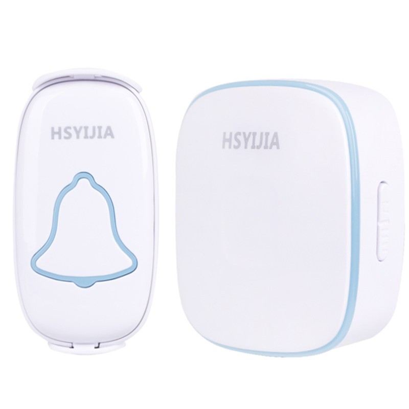 A808无线电门铃一拖二拖一家用门铃远距离电子智能遥控门铃呼叫器