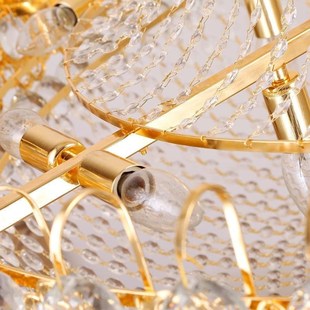 欧式水晶吊灯奢华大气复式楼别墅挑空客厅灯酒店大堂法式现代时尚