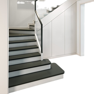 成都楼梯实木复式别墅大户型楼梯旋梯直梯定制全屋定制家具