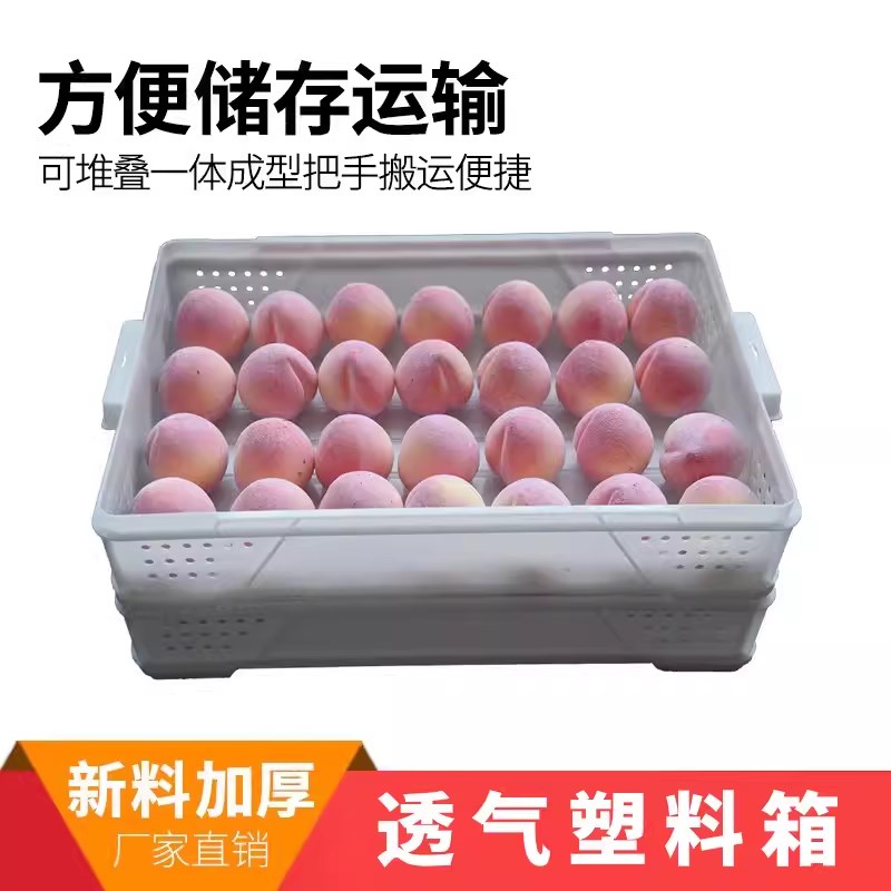 富立卡塑料筐子长方形水果面包箱鸡蛋筐加厚镂空周转箱面包箱图片