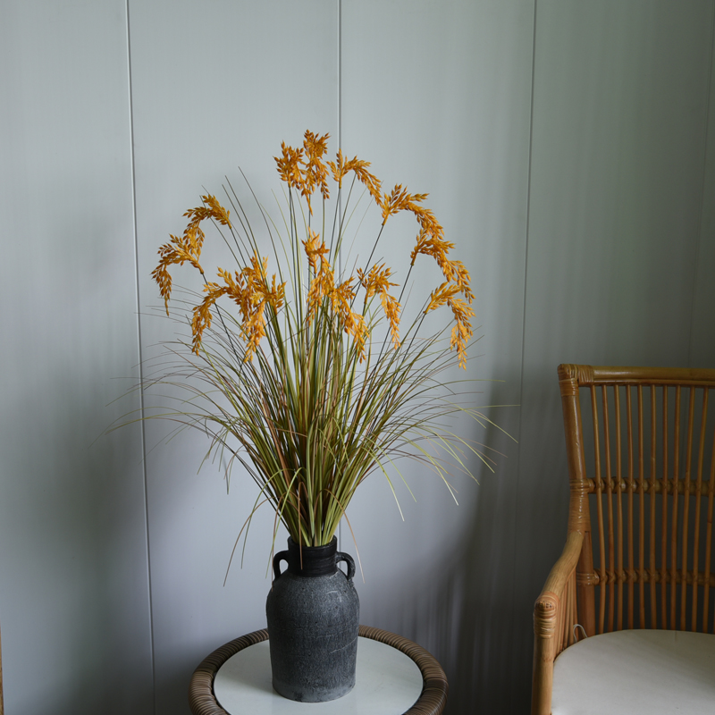 黄稻穗稻谷金黄稻子麦穗塑料水稻假花仿真花婚庆装饰布景跳舞道具