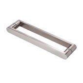 把手方管圆边办公室方管黑色推拉门移门