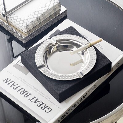 烟灰缸客厅端大气上次级感办公室卧室装饰品