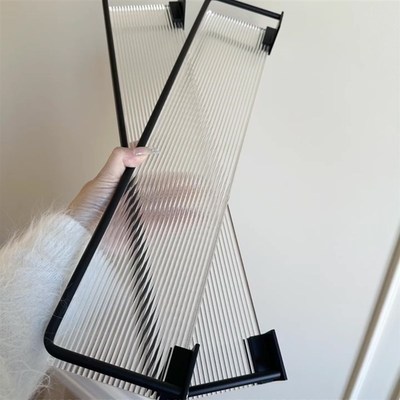 浴室置物架亚g克力洗脸洗漱台毛巾免打孔收纳架子卫生间洗手间壁