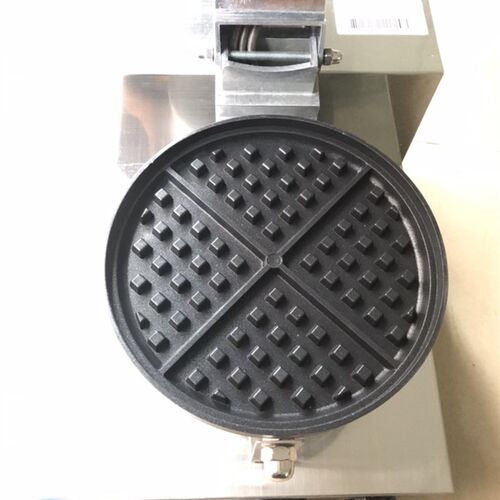 全自动饼铛新款直l销华夫炉机单头电热华夫商用华夫炉烙格仔可丽