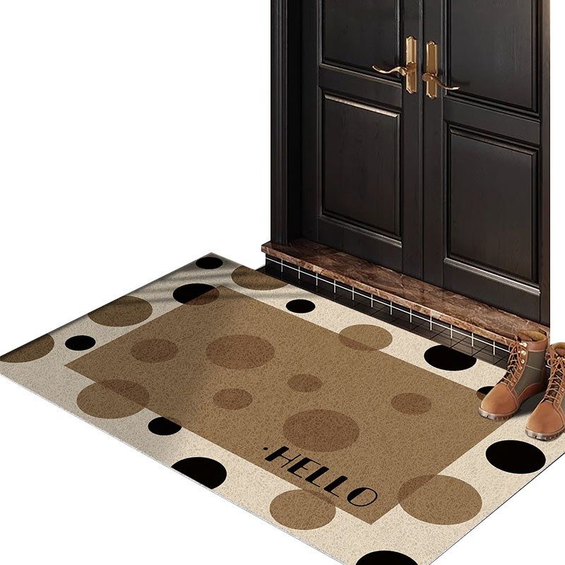 入户门垫地垫丝圈家用大门口外耐脏防滑地毯复古裁剪级感,居家布艺,入户地垫,淘宝优惠券,粉丝福利购,淘宝优惠卷