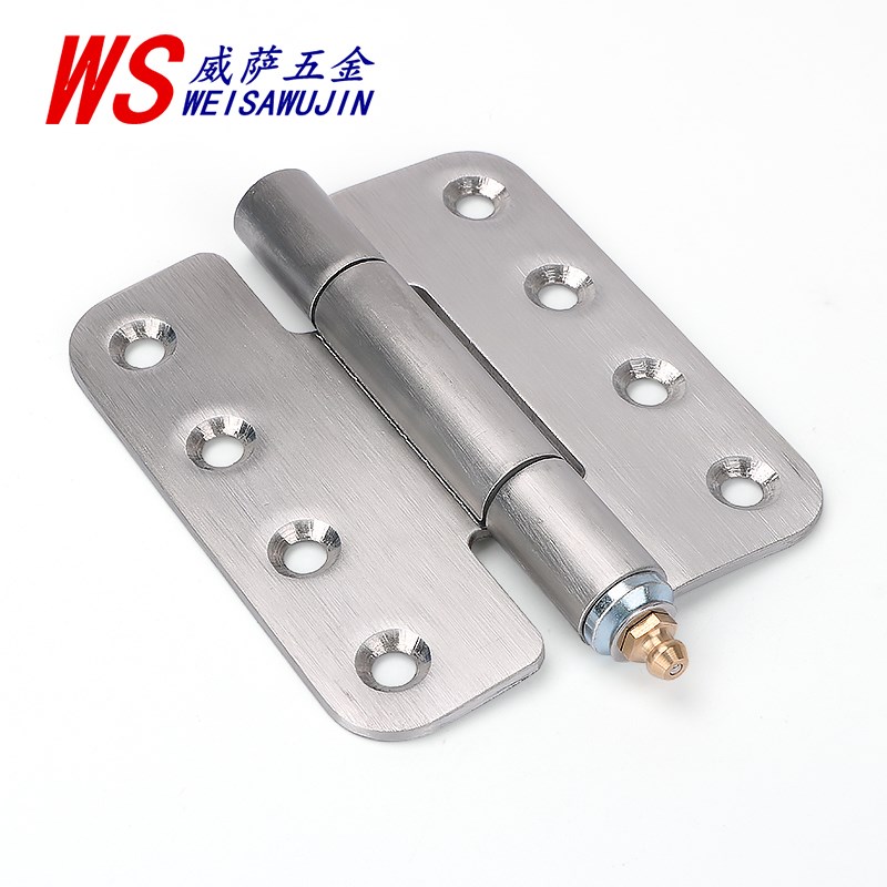 CL158-3工业重型设备304不锈钢合页拉丝加厚带油嘴铰链 八孔合页