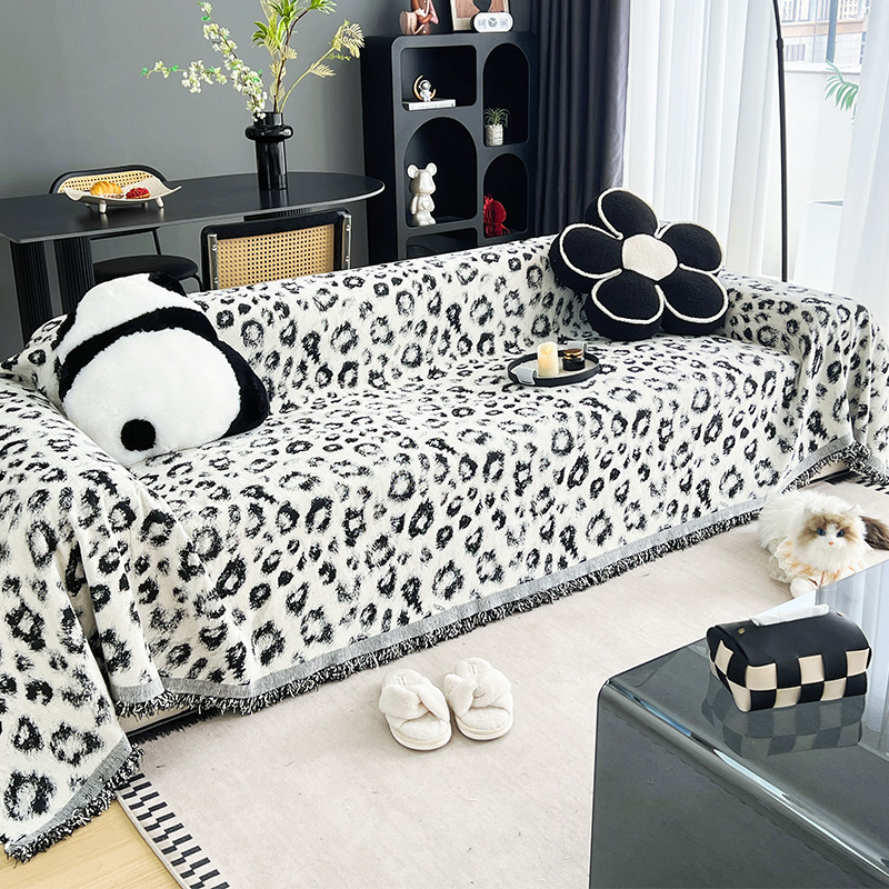 雪尼尔沙发盖布2024流行新款沙发巾一整张全盖沙发毯垫罩防猫抓