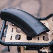 幼兽前挡泥板改装 位复古摩车前泥瓦越野冲压铝合金