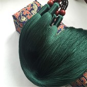 弦冰阁纯手工冰丝古琴穗宫灯头流苏穗子 古琴