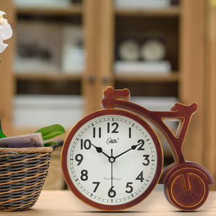 康巴丝钟表家用客厅座钟台式时钟桌面表卧室静音台钟