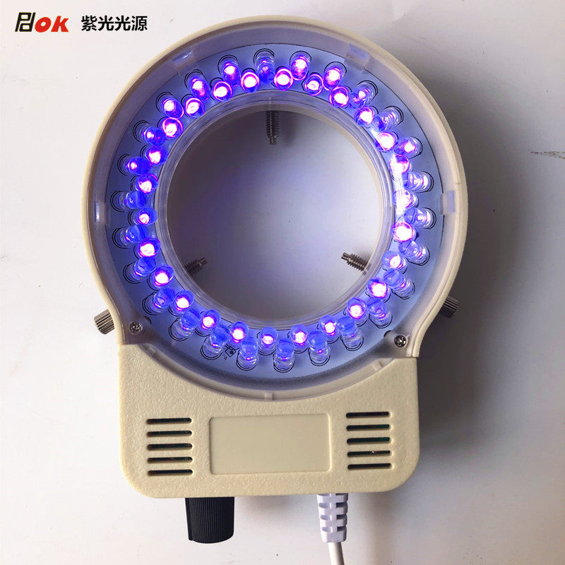 OK65LED显微镜环形光源紫光蓝光红光橙光贴片灯珠亮度强磨砂光源