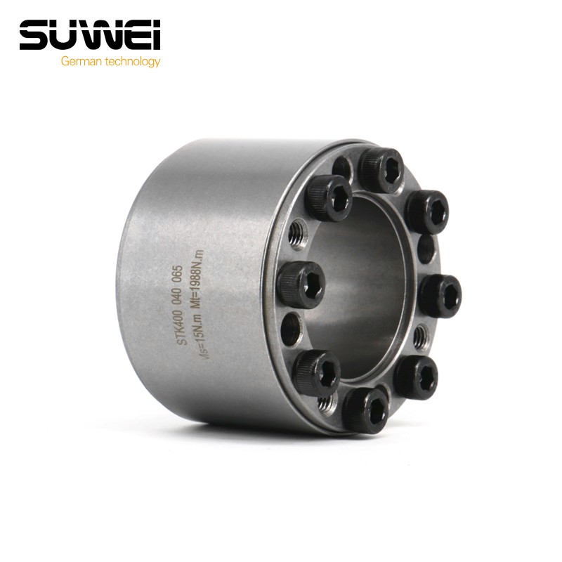 STK400涨紧套Z18欧标胀套TLK400胀紧套PL-ADN动力锁免键涨紧轴套