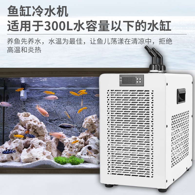 鱼缸冷水机家用制冷器恒温水族降温淡水海水小型冷水机