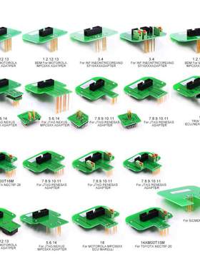 KTAG KESS KTM BDM adapters Trasdata 22pcs 22件套适配器