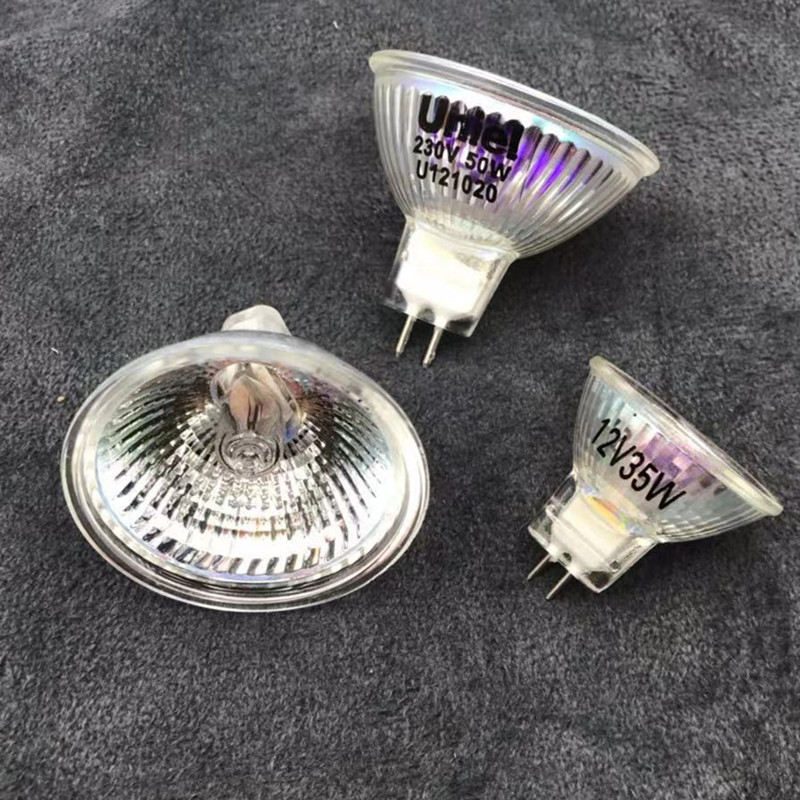 天花顶射灯灯杯220V35W12V50W20W 插脚卤素G5.3灯泡灯杯MR16 MR11
