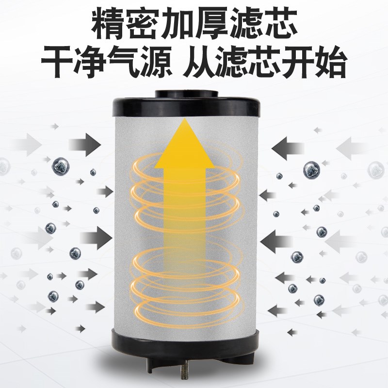 锐高气泵空压机油水分离器压缩空气净化器喷漆除水精密空气过滤器