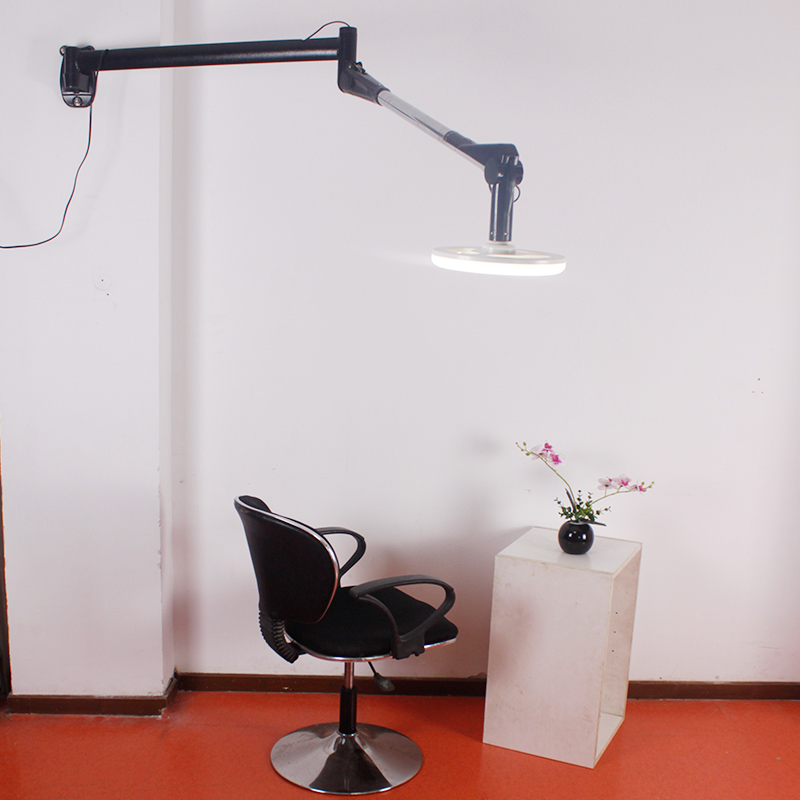 长臂纹身灯维修理工作台灯大功率超亮强光伸缩折叠壁灯挂式上墙