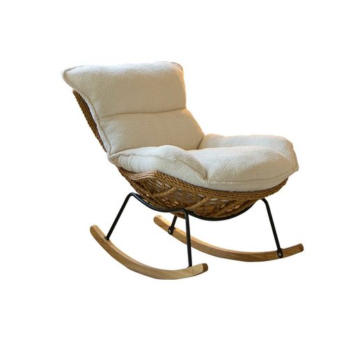 摇椅沙发躺椅大人家用客厅藤编摇摇椅秋冬阳台休闲单人懒人沙发椅