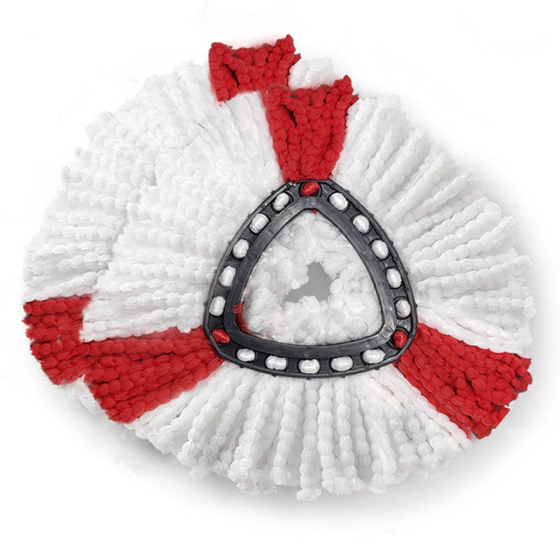 适配 o-cedar棉线替换头旋转三角形拖把布家用吸水尘推微力达墩布