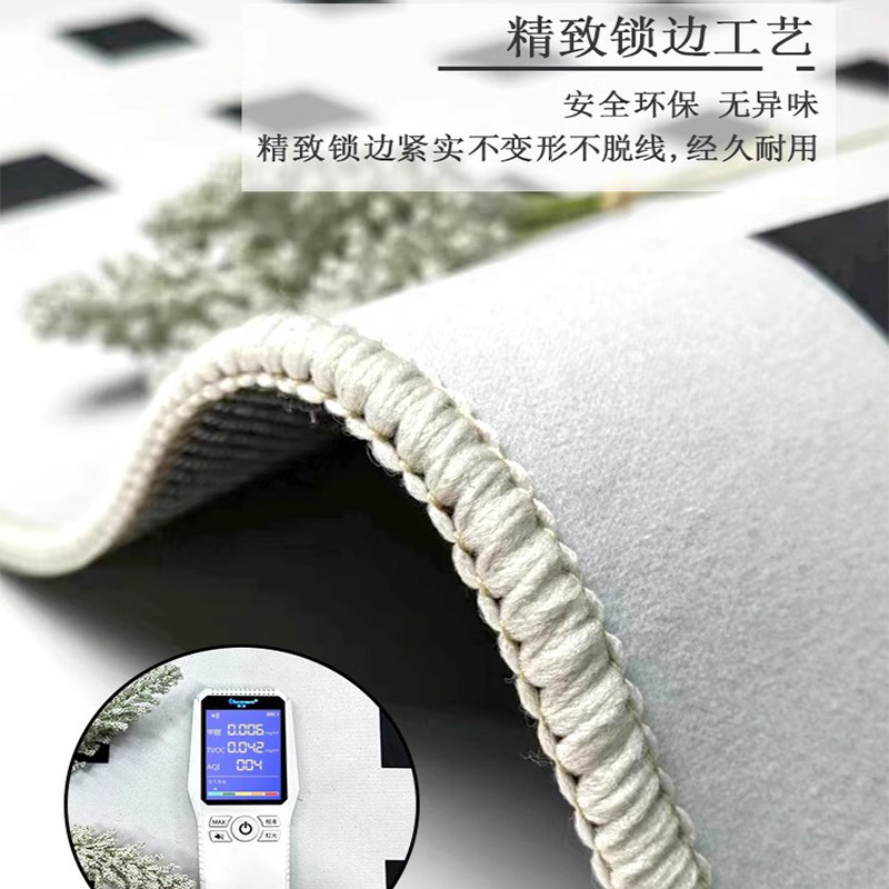 202新款飘窗垫免打理防水飘窗坐垫卡通可爱卧室床边地毯阳台垫子