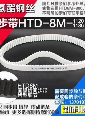 钢丝同步带HTDM M M M同步轮配成