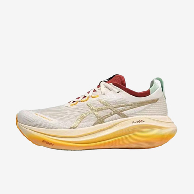 Asics亚瑟士正品Gel-Nimbus 27男低帮厚底跑步鞋1011C094-100