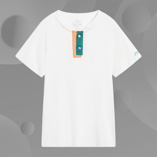 T恤YHST075 男大童运动潮流系列舒适百搭宽松短袖 Lining 李宁正品