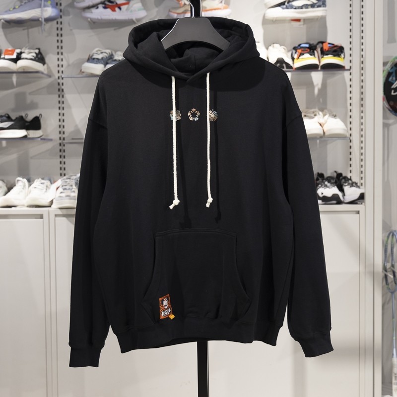 李宁正品反伍BADFIVE男子宽松舒适休闲连帽卫衣套头衫AWDSI45-2