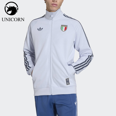 Adidas/阿迪达斯正品FIGC OG TT男士拉链足球休闲夹克外套JY9630