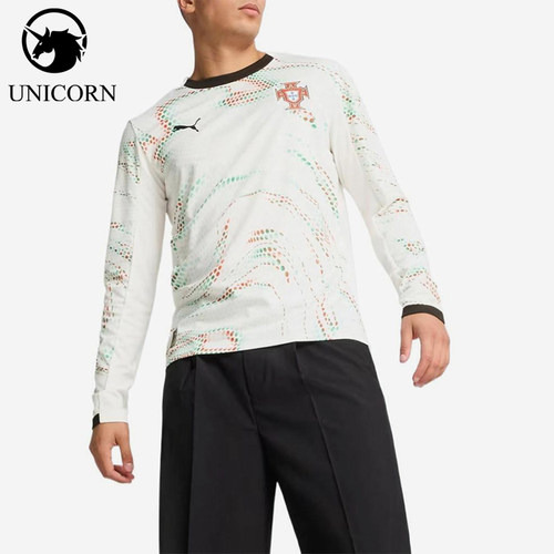 Puma/彪马正品男士透气保暖舒适亲肤长袖足球T恤779210-04
