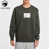 套头休闲日常圆领卫衣HV1245 Nike 355 款 男士 耐克正品 2025秋季