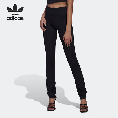 Adidas/阿迪达斯正品三叶草BLUE VERSION女子紧身长裤HK7226