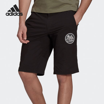Adidas/阿迪达斯正品 BADGE SHORTS 潮流男子休闲运动短裤GR9966