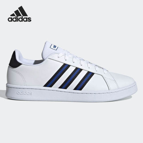 Adidas/阿迪达斯正品当季新款三道杠男子低帮休闲运动板鞋EG3840
