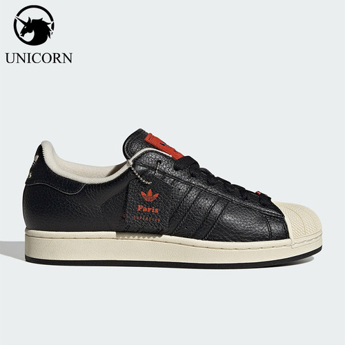 Adidas/阿迪达斯正品三叶草男女休闲贝壳头经典耐磨板鞋JQ3223