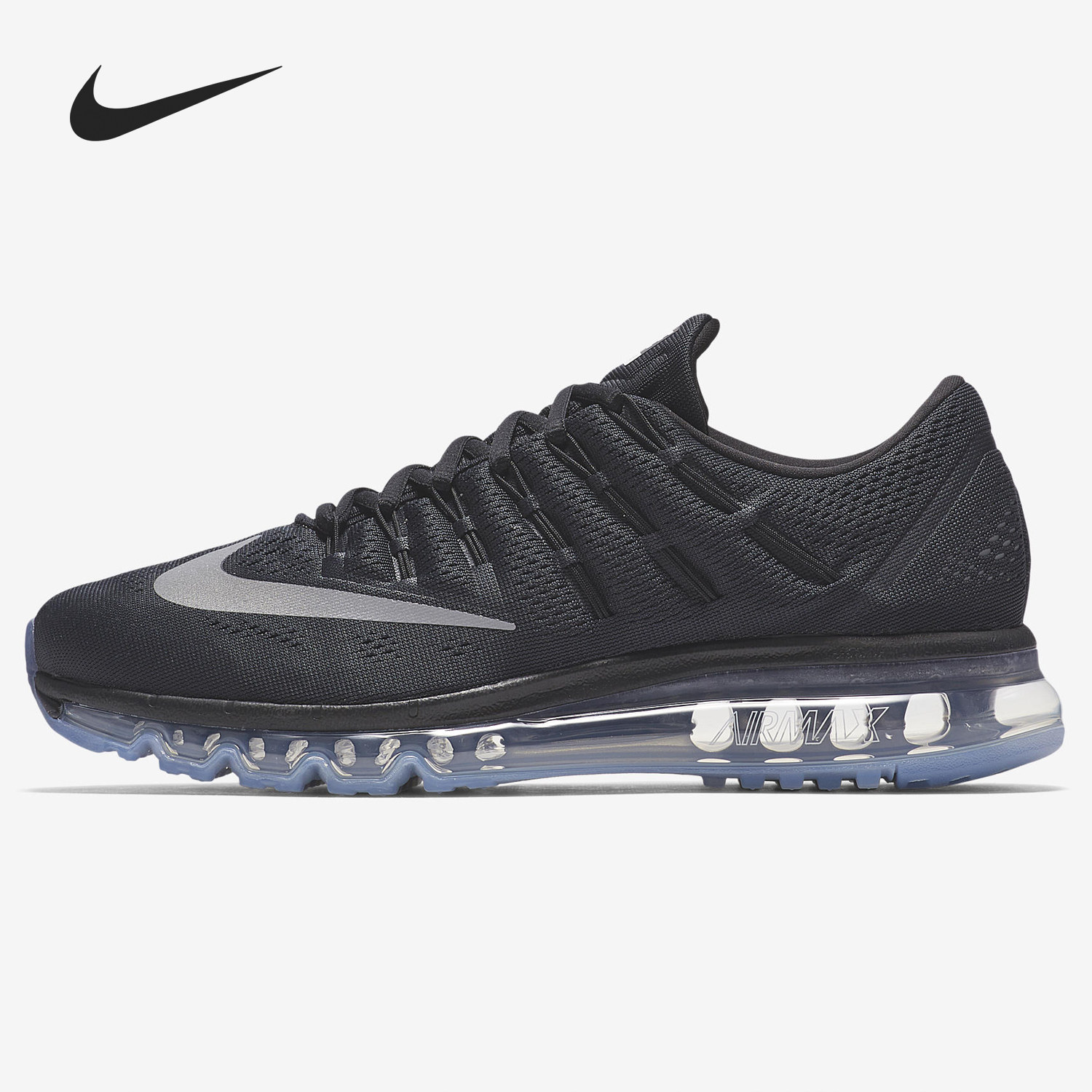 Nike/耐克正品Air Max全掌气垫减震黑白运动男休闲跑步鞋805941