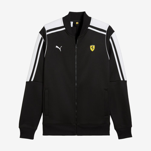 Puma彪马正品Scuderia Ferrari男拉链棒球领长袖帽子635833-02