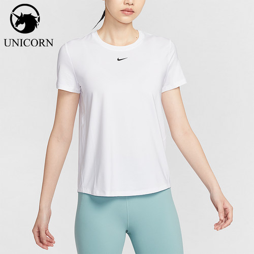 Nike/耐克正品One Classic女士圆领健身经典短袖T恤FN2799-101