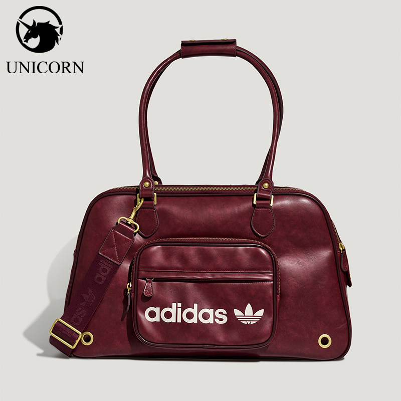 Adidas/阿迪达斯正品2026年男女大容量透气宠物手提包KZ4789