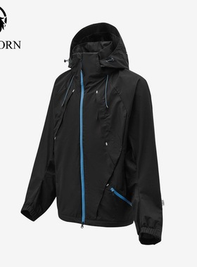 Adidas/阿迪达斯正品撞色拉链连帽长袖夹克经典男夹克外套KR0413